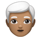 Homem: Pele Morena, Cabelo Branco para Huawei HarmonyOS 5.0