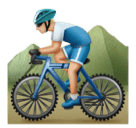 Homem Fazendo Mountain Bike: Pele Morena Clara para Huawei HarmonyOS 5.0