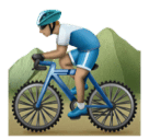 Homem Fazendo Mountain Bike: Pele Morena para Huawei HarmonyOS 5.0