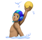 Homem Jogando Polo Aquático: Pele Morena para Huawei HarmonyOS 5.0