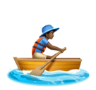 Homem Remando: Pele Morena Escura para Huawei HarmonyOS 5.0