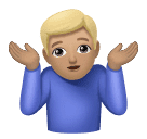 Homem Dando De Ombros: Pele Morena Clara para Huawei HarmonyOS 5.0