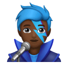 Cantor Homem: Pele Morena Escura para Huawei HarmonyOS 5.0