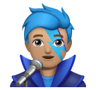 Cantor Homem: Pele Morena Clara para Huawei HarmonyOS 5.0