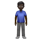 Homem Em Pé: Pele Escura para Huawei HarmonyOS 5.0