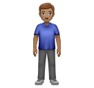 Homem Em Pé: Pele Morena para Huawei HarmonyOS 5.0