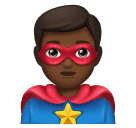 Homem Super-Herói: Pele Morena Escura para Huawei HarmonyOS 5.0