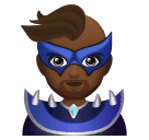 Homem Supervilão: Pele Morena Escura para Huawei HarmonyOS 5.0