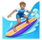 Homem Surfista: Pele Morena para Huawei HarmonyOS 5.0