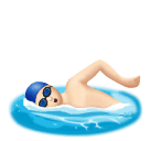 Homem Nadando: Pele Clara para Huawei HarmonyOS 5.0