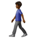 Чоловік іде: темний тон шкіри для Huawei HarmonyOS 5.0