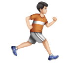 Homem correndo de frente para a direita: tom de pele claro para Huawei HarmonyOS 5.0