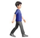 Чоловік йде вправо: світлий тон шкіри для Huawei HarmonyOS 5.0