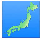 Map of Japan for Huawei HarmonyOS 5.0
