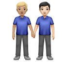 Dois Homens De Mãos Dadas: Pele Clara para Huawei HarmonyOS 5.0