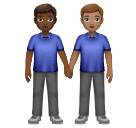 Dois Homens De Mãos Dadas: Pele Morena Escura, Pele Morena para Huawei HarmonyOS 5.0