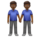 Dois Homens De Mãos Dadas: Pele Morena Escura para Huawei HarmonyOS 5.0