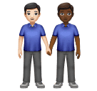 Dois Homens De Mãos Dadas: Pele Morena Clara, Pele Morena Escura para Huawei HarmonyOS 5.0