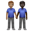 Dois Homens De Mãos Dadas: Pele Morena, Pele Escura para Huawei HarmonyOS 5.0