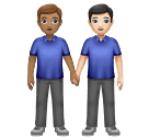 Dois Homens De Mãos Dadas: Pele Morena, Pele Clara para Huawei HarmonyOS 5.0