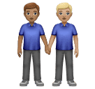 Dois Homens De Mãos Dadas: Pele Morena, Pele Morena Clara para Huawei HarmonyOS 5.0