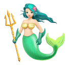 Женщина-русалка: очень светлый тон кожи для Huawei HarmonyOS 5.0