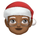 Санта: темный тон кожи для Huawei HarmonyOS 5.0