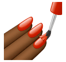 Манікюр: темний тон шкіри для Huawei HarmonyOS 5.0