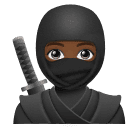 Ниндзя: темный тон кожи для Huawei HarmonyOS 5.0