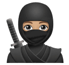 Ніндзя: світлий тон шкіри для Huawei HarmonyOS 5.0