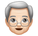 Літній чоловік: Дуже світлий тон шкіри для Huawei HarmonyOS 5.0