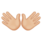 Mãos Abertas: Pele Morena Clara para Huawei HarmonyOS 5.0