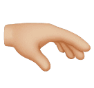 Рука долонею вниз: світлий тон шкіри для Huawei HarmonyOS 5.0