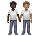 Pessoas De Mãos Dadas: Pele Escura, Pele Morena para Huawei HarmonyOS 5.0