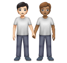 Pessoas De Mãos Dadas: Pele Clara, Pele Morena para Huawei HarmonyOS 5.0