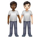 Pessoas De Mãos Dadas: Pele Morena Escura, Pele Clara para Huawei HarmonyOS 5.0