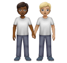 Pessoas De Mãos Dadas: Pele Morena Escura, Pele Morena Clara para Huawei HarmonyOS 5.0