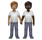 Pessoas De Mãos Dadas: Pele Morena, Pele Escura para Huawei HarmonyOS 5.0