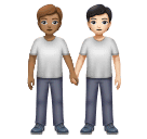 Pessoas De Mãos Dadas: Pele Morena, Pele Clara para Huawei HarmonyOS 5.0