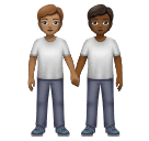 Pessoas De Mãos Dadas: Pele Morena, Pele Morena Escura para Huawei HarmonyOS 5.0