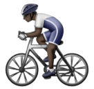 Велосипедист: дуже темний тон шкіри для Huawei HarmonyOS 5.0