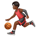 Pessoa Jogando Basquete: Pele Morena Escura para Huawei HarmonyOS 5.0