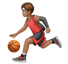 Pessoa Jogando Basquete: Pele Morena para Huawei HarmonyOS 5.0