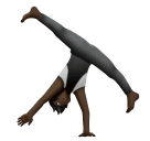 Pessoa Fazendo Estrela: Pele Escura para Huawei HarmonyOS 5.0