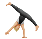 Pessoa Fazendo Estrela: Pele Morena Clara para Huawei HarmonyOS 5.0