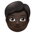 Homem: Barba: Pele Escura para Huawei HarmonyOS 5.0