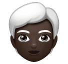 Pessoa: Pele Escura, Cabelo Branco para Huawei HarmonyOS 5.0