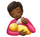 Pessoa Alimentando Bebê: Pele Morena Escura para Huawei HarmonyOS 5.0