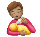 Pessoa Alimentando Bebê: Pele Morena para Huawei HarmonyOS 5.0