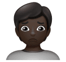 Нахмурившись людина: дуже темний тон шкіри для Huawei HarmonyOS 5.0